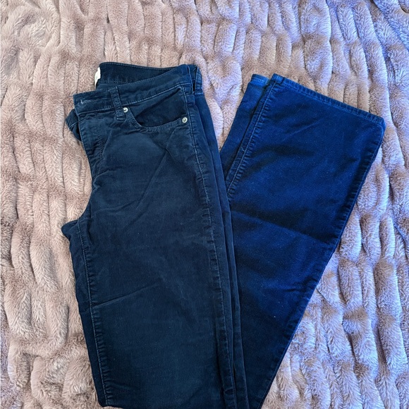 GAP Dark Blue Baby Boot Corduroy Pants - Picture 5 of 6